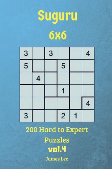 Suguru Puzzles - 200 Hard To Expert 6X6
