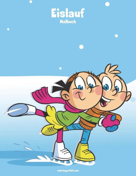 Eislauf-Malbuch 1 (German Edition)