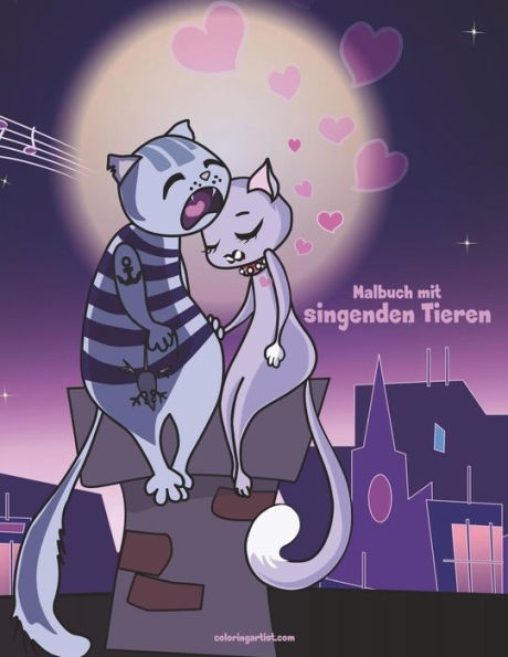 Malbuch Mit Singenden Tieren 1