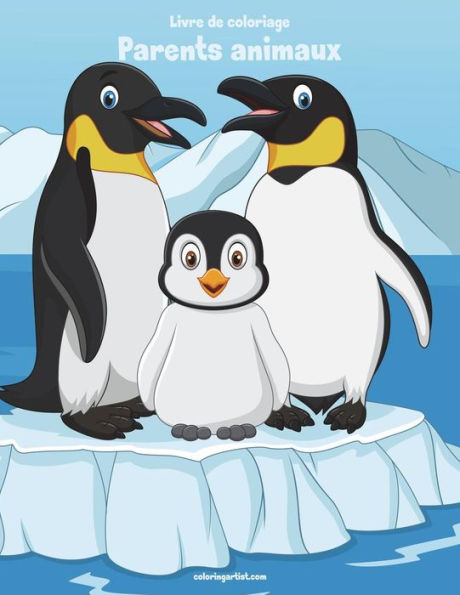 Livre De Coloriage Parents Animaux 2