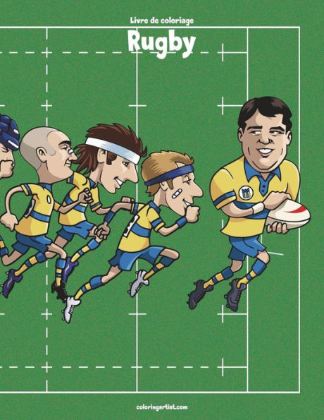 Livre De Coloriage Rugby 1