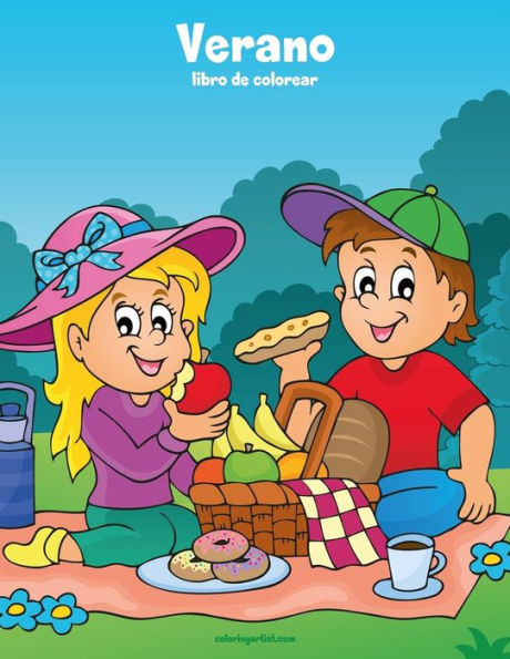 Verano Libro Para Colorear 1