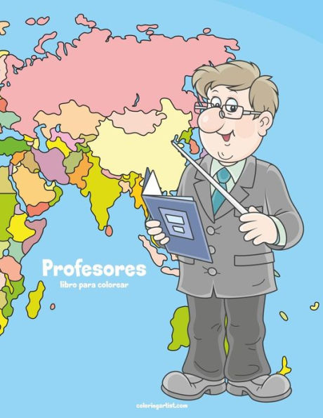 Profesores Libro Para Colorear 1