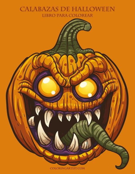 Calabazas de halloween libro para colorear 1 (Spanish Edition)