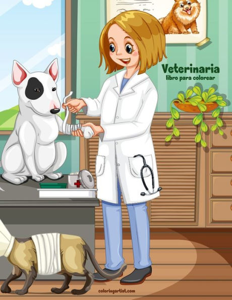 Veterinaria Libro Para Colorear 1
