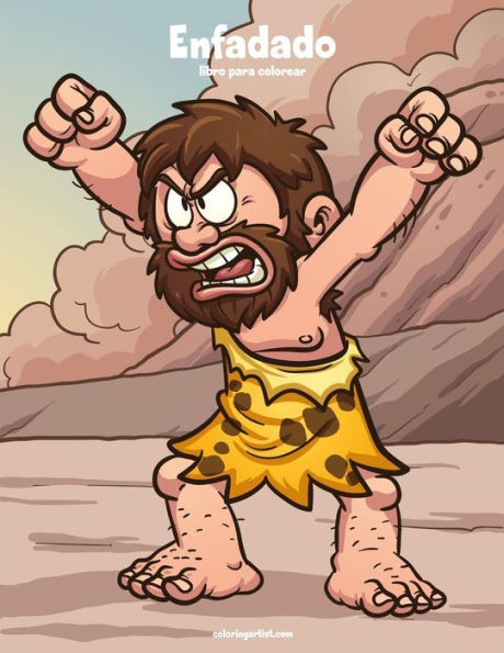 Enfadado libro para colorear 1 (Spanish Edition)