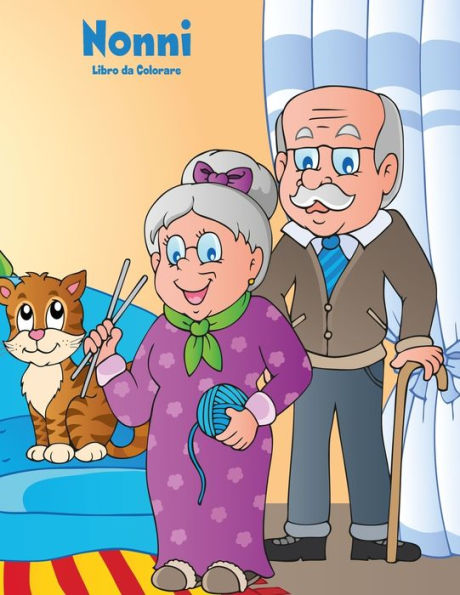 Nonni Libro Da Colorare 1
