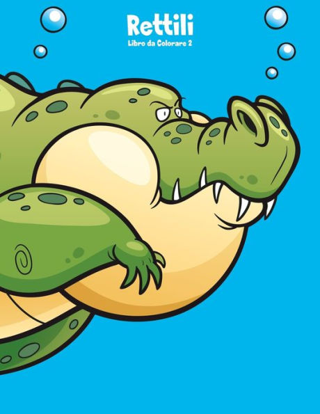 Rettili Libro Da Colorare 2