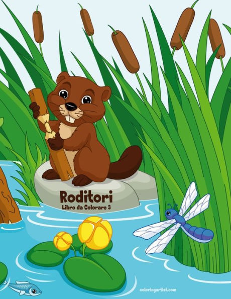 Roditori Libro Da Colorare 3