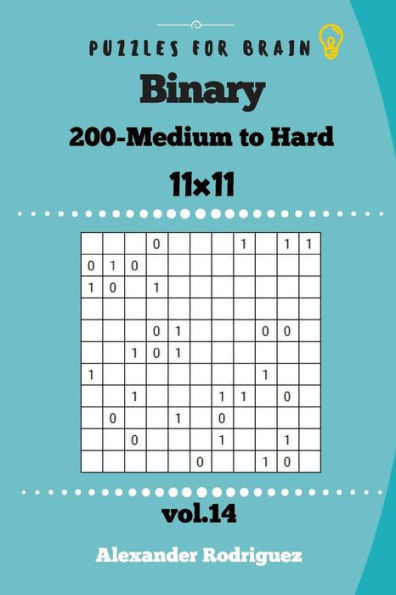 Puzzles For Brain - Binary 200 Medium To Hard 11X11