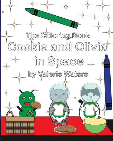 The Coloring Book : Cookie And Olivia In Space
