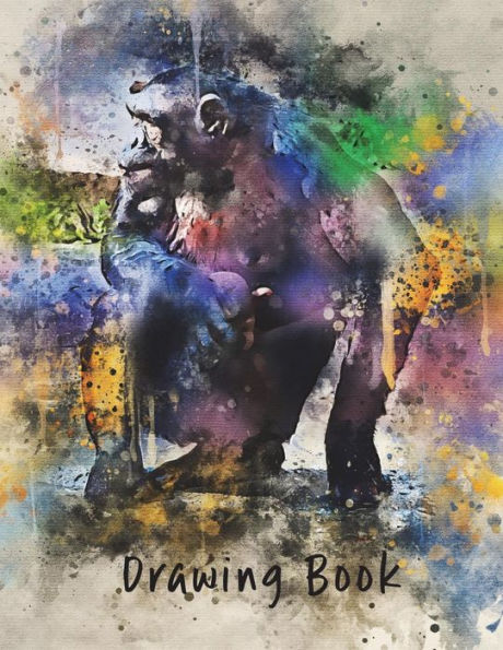 Drawing Book: Chimpanzee 8x11 (Drawing Books)