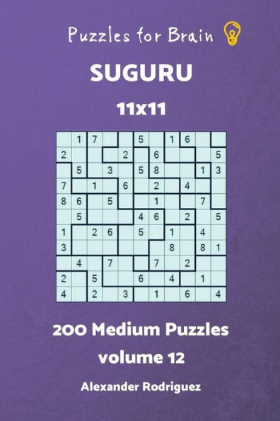 Puzzles For Brain Suguru - 200 Medium 11X11
