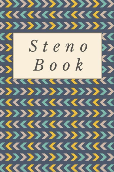 Steno Book: Gregg Shorthand Paper Chevron