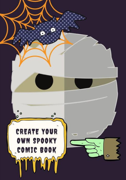 Create Your Own Spooky Comic Book - 9781723760952