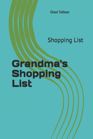 Grandma's Shopping List: Shopping List