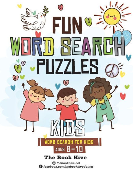 Fun Word Search Puzzles Kids: Word Search for Kids Ages 8-10 (Hidden Word Find Puzzles Books for Kids Brain Games Word Search Problems)