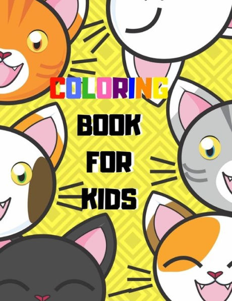 Coloring Book For Kids: Ages 3-6 Alphabet Numbers Shapes Childhood Learning, Preschool Activity Book 68 Pages Size 8.5x11 Inch (Coloring Activity Book for Kids)