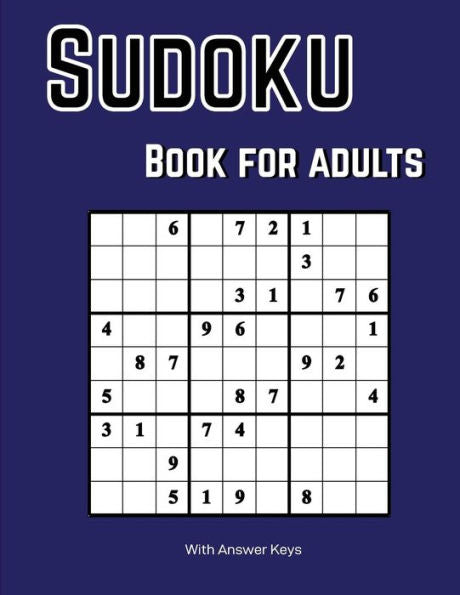 Sudoku Books For Adults : 200+ Zudoku Puzzle (Easy, Medium And Hard)