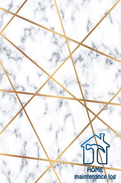 HOME Maintenance log: Home Maintenance Log for a template to keep track of renovation repairs and service for Home, Office,building: marble cover