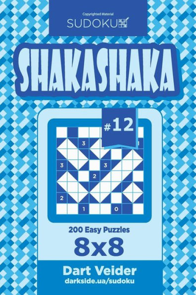 Sudoku Shakashaka - 200 Easy Puzzles 8X8