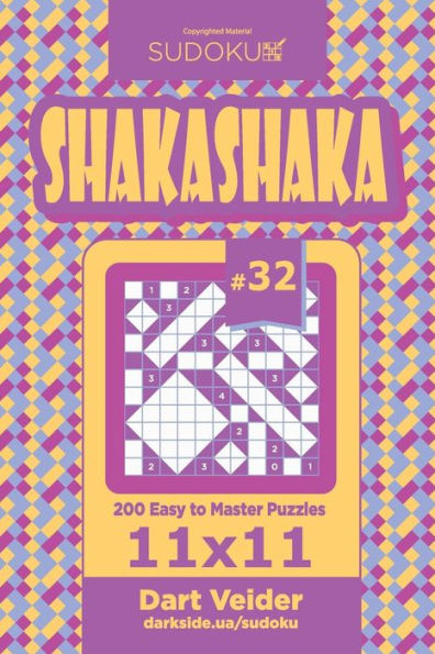 Sudoku Shakashaka - 200 Easy To Master Puzzles 11X11