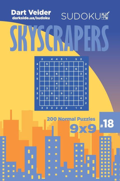 Sudoku Skyscrapers - 200 Normal Puzzles 9X9