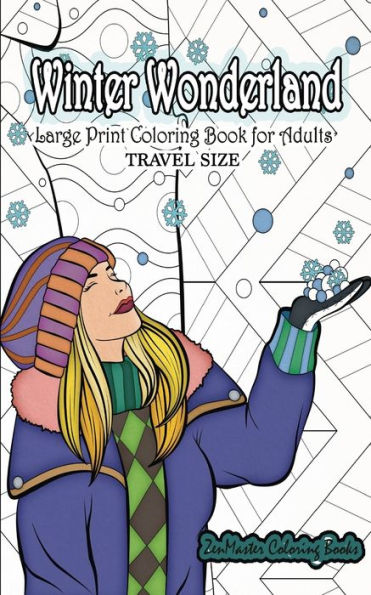 Winter Wonderland Coloring Book For Adults