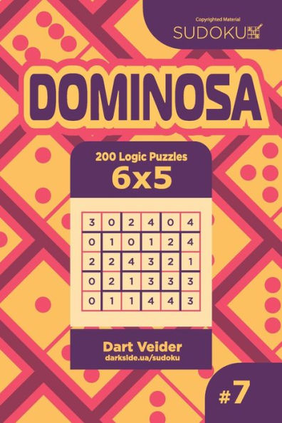Sudoku Dominosa - 200 Logic Puzzles 6X5
