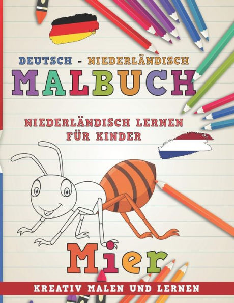 Malbuch Deutsch - Niederl