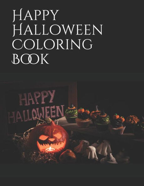 Happy Halloween Coloring Book - 9781726674782