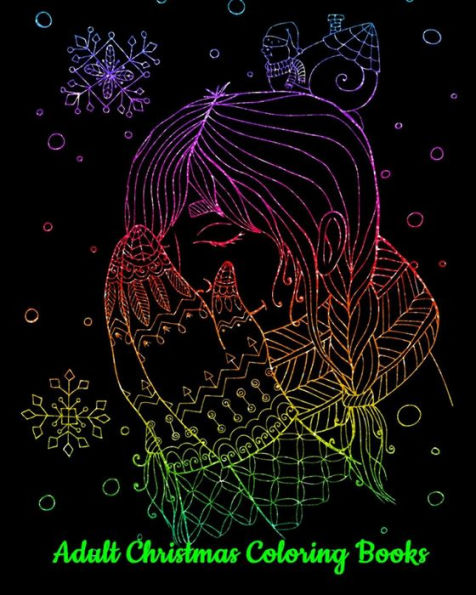 Adult Christmas Coloring Books: A Gorgeous Christmas Theme
