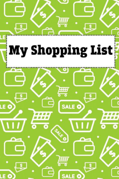 My Shopping List : White Paperback Shopping List Pad 200 Pages