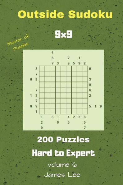 Outside Sudoku Puzzles - 200 Hard To Expert 9X9