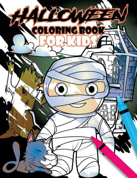 Halloween Coloring Book For Kids - 9781727464320
