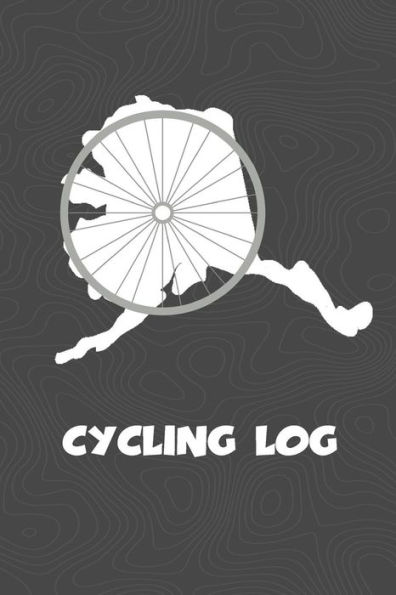Cycling Log: Alaska Cycling Log for tracking and monitoring your workouts and progress towards your bicycling goals. A great fitness resource for any ... Bicyclists will love this way to track goals!