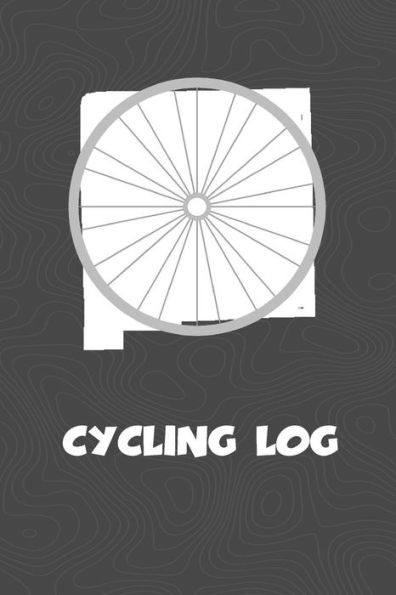Cycling Log: New Mexico Cycling Log for tracking and monitoring your workouts and progress towards your bicycling goals. A great fitness resource for ... Bicyclists will love this way to track goals!