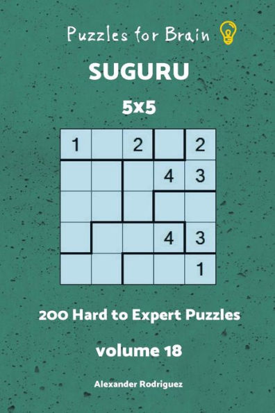Puzzles Fo Brain - Suguru 200 Hard To Expert Puzzles 5X5