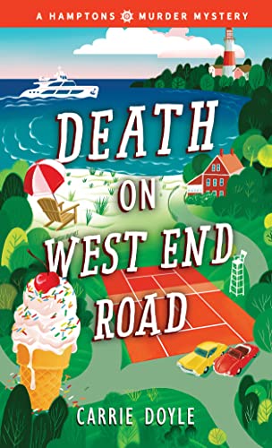 Death On West End Road: A Cozy Mystery (Hamptons Murder Mysteries, 3)