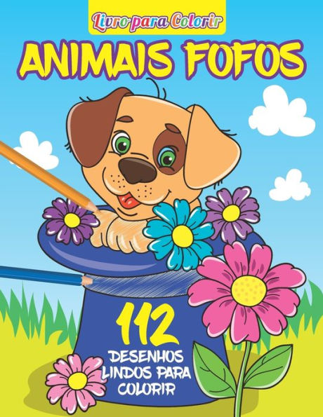 Livro Para Colorir Animais Fofos