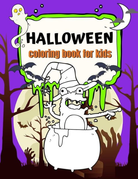 Halloween Coloring Book for Kids: Fun Halloween Coloring Pages (Children's Halloween Books) - 9781728708164
