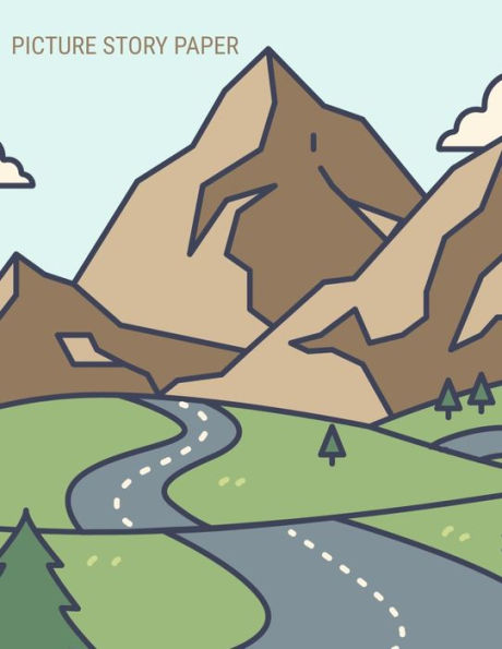 Picture Story Paper : Road Trip Big Book Learn To Draw And Write Proportion Letters ( For Kinder-3Rd Grade )