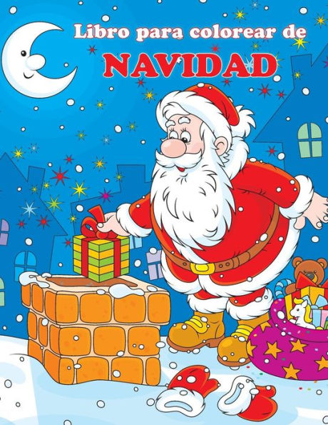 Libro Para Colorear De Navidad: Las Aventuras De Pap