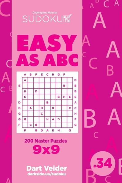 Sudoku Easy As Abc - 200 Master Puzzles 9X9