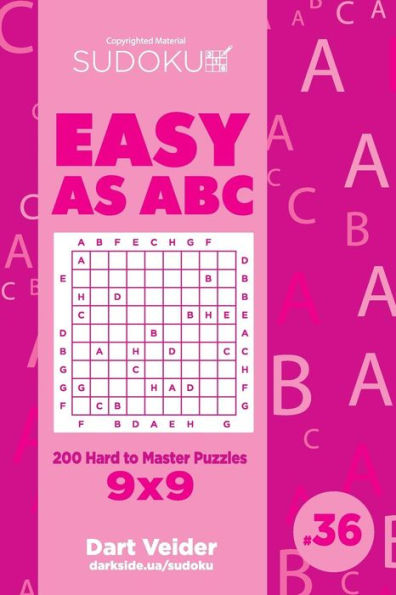 Sudoku Easy As Abc - 200 Hard To Master Puzzles 9X9