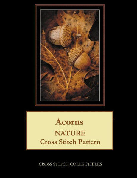 Acorns: Nature Cross Stitch Pattern