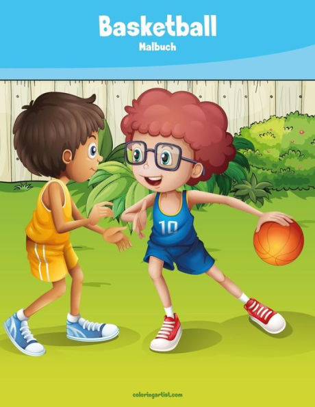 Basketball-Malbuch 1 (German Edition)