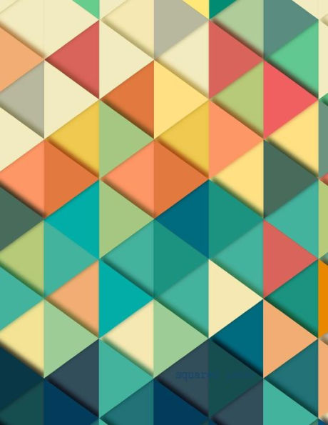 Squared Paper : Quad Rule Graph Paper,8. 5 X 11 (4X4 Graph Paper) 100 Pages
