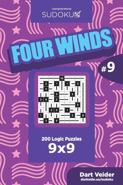 Sudoku Four Winds - 200 Logic Puzzles 9X9