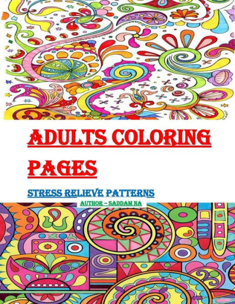 Adults Coloring Pages : Stress Relieve